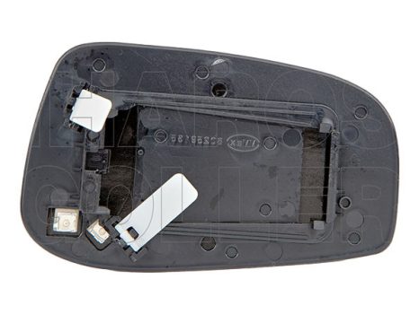 Volvo S60 2004.03.01-2009.01.01 Tükörlap cserélhető bal, domború, fűthető -07 (13CJ)