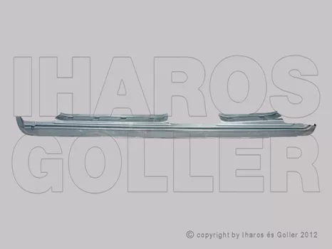 Mazda 323 1998.10.01-2001.01.31 Küszöb bal 4/5 ajtós (külsőész) (18WN)