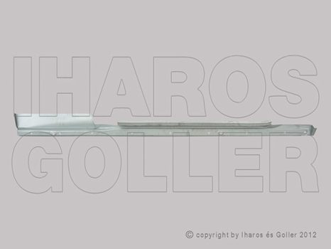 Honda Civic (5.gen) 1991.10.01-1995.10.31 Küszöb bal 3 ajtós (18VI)