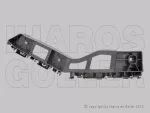   VW Polo V 2009.06.01-2014.04.21 Hátsó lökhárító tartó jobb (1CCT)