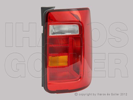 VW Caddy III 2015.06.01-2020.08.30 Hátsó lámpa üres jobb (2 ajtós) (1EKA)