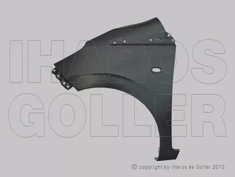 Peugeot 108 2014.06.12- Első sárvédő bal, oldalvillogós (17LT)