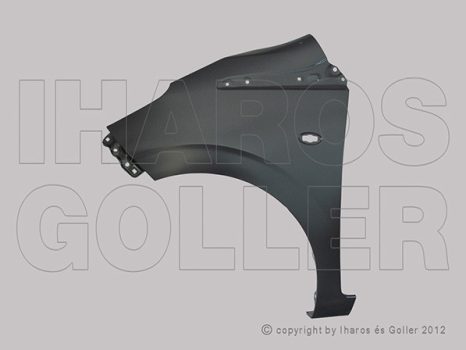 Peugeot 108 2014.06.12- Első sárvédő bal, oldalvillogós (17LT)