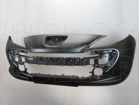 Peugeot 207 2006.06.01-2013.06.30 Első lökhárító alapozott 09-ig (Sport) (0YCH)