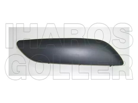 Peugeot 207 2006.06.01-2013.06.30 Első lökhárító díszléc alapozott jobb (09-ig) (07P7)