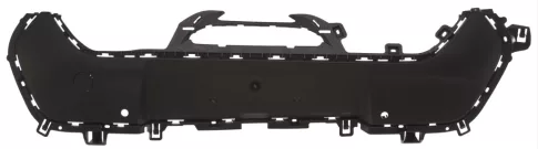 Peugeot 208 2018.06.01- Hátsó lökhárító alsóész, fekete, szenzoros  (20MR)