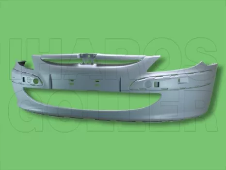 Peugeot 307 2001.03.01-2005.05.31 Első lökhárító borítás alapozott (0JSN)