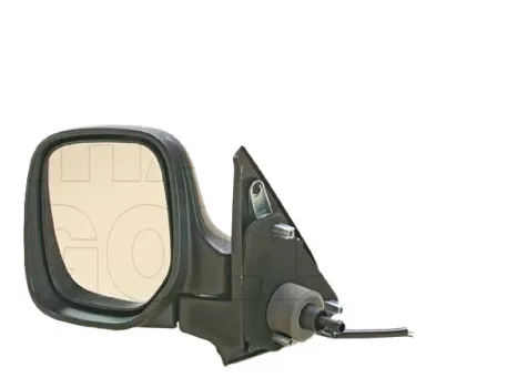 Citroen Berlingo 1996.01.01-2002.10.31 Visszapillantó tükör bal, bowdenes állítható, fűthető, fényezendő (0ITK)