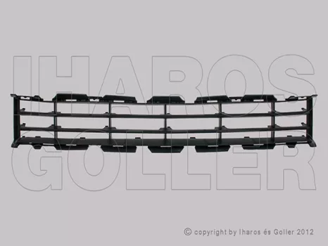 Renault Megane 2002.09.01-2005.12.31 Rács az első lökhárítóba közép (169V)
