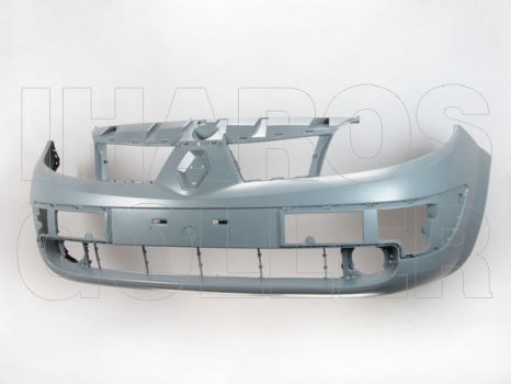 Renault Megane Scenic 2003.06.01-2006.03.31 Első lökh. bor. alap.,ködlámpás, díszlécek nélkül (0MJ1)