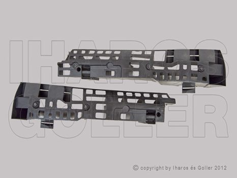 Renault Clio Campus1 2006.01.01-2009.03.31 Első lökhárító belső merevítő szett, műa. (0Y9N)