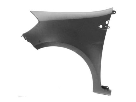 Renault Clio (Clio III) 2005.10.01-2008.12.31 Első sárvédő bal, műanyag, 15" k. (nem Campus) (0M86)