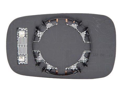 Renault Laguna 2000.10.01-2005.04.30 Tükörlap cserélhető jobb, domború, fűthető (07MY)