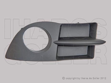 Renault Clio Campus1 2006.01.01-2009.03.31 Rács a lökhárítóba bal (nem ködlámpás) (1DDN)