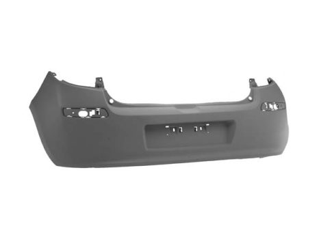 Renault Clio (Clio III) 2005.10.01-2008.12.31 Hátsó lökhárító alapozott (nem Campus) (03WH)