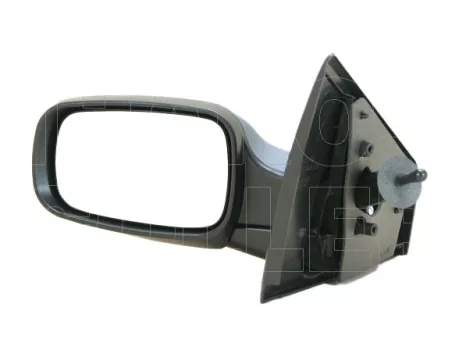 Renault Clio (Clio III) 2005.10.01-2008.12.31 Visszapillantó tükör bal, bowdenes állítható, aszférikus alapozott (nem Campus) (0RRU)