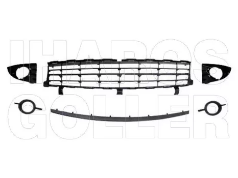 Renault Megane Scenic 2006.04.30-2009.05.31 Első lökhárítóbaács szett ködlámpás (6 db) (00U5)