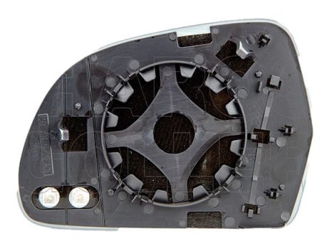 Skoda Octavia (1Z) 2009.01.01-2013.08.31 Tükörlap cserélhető jobb, domború, kék, fűthető, (13IM)