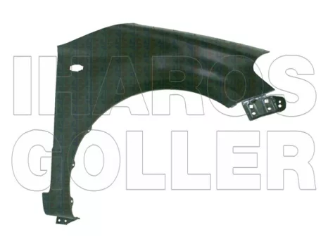 Fiat Sedici 2006.05.01-2009.07.01 Első sárvédő jobb, oldalvill., díszléc nélkül (0SP1)