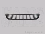   Skoda Fabia 2007.05.01-2010.03.31 Rács a lökhárítóba középész (07EJ)