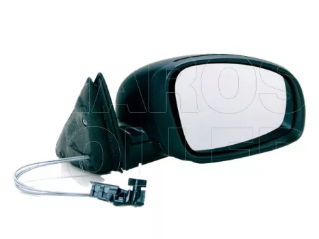 Skoda Fabia 2007.05.01-2010.03.31 Visszapillantó tükör jobb, bowdenes állítható, domború (0SY9)
