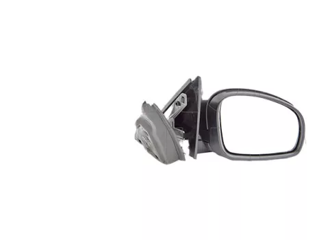 Skoda Roomster 2006.03.01-2010.03.31 Visszapillantó tükör jobb, bowdenes állítható, domború, fekete, (13K9)