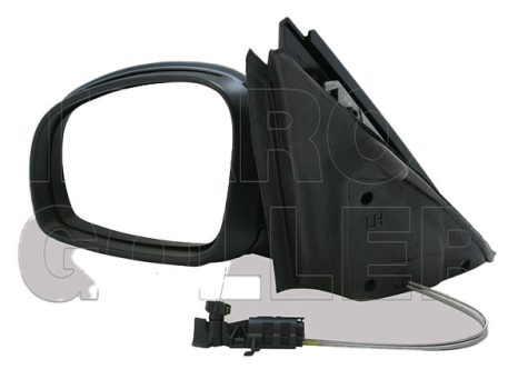 Skoda Roomster 2006.03.01-2010.03.31 Visszapillantó tükör bal, bowdenes állítható, aszférikus, fényezendő (0WDN)