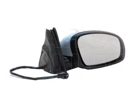 Skoda Roomster 2006.03.01-2010.03.31 Visszapillantó tükör jobb, elektromos  állítható,domború,fűthető, fényezendő (0SYF)