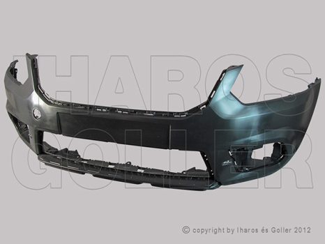 Skoda Yeti 2013.09.01- Első lökhárító fényezendő, szenz.és fsz.mosó jel. (19ZG)