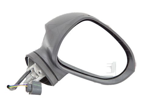 Seat Leon 2009.03.01-2012.11.30 Visszapillantó tükör jobb, elektromos  állítható, fekete (13R8)