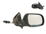   Seat Leon 1999.09.01-2005.12.31 Visszapillantó tükör jobb, bowdenes állítás, domború, kis ház. (-03) (0EK0)
