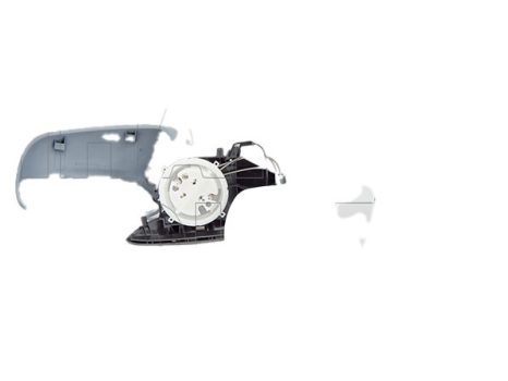 Seat Leon 1999.09.01-2005.12.31 Visszapillantó tükör bal, bowdenes állítás, aszférikus, fényezendő (-03) (13RG)