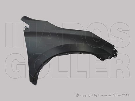 Honda CRV 2016.12.01- Első sárvédő jobb, nem oldalvillogós (18A1)