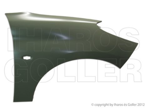 Peugeot 206+ 2009.03.01-2012.12.31 Első sárvédő jobb (026C)