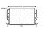 Toyota Auris 2007.03.01-2010.02.28 Vízhűtő (051M)