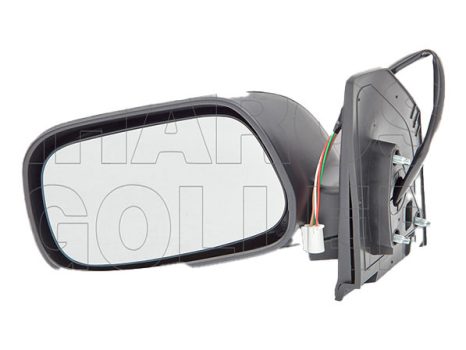 Toyota Corolla (E120) 2002.01.01-2004.05.31 Visszapillantó tükör bal, elektromos  állítható, domború, fűthető, fekete (13UB)