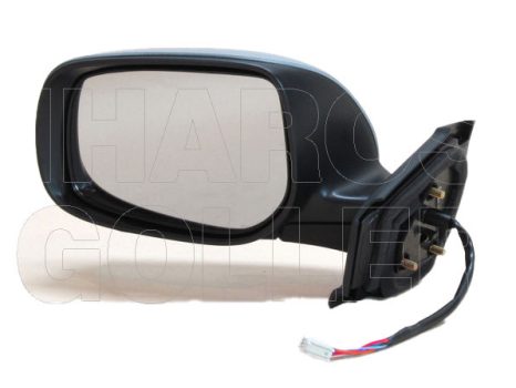 Toyota Yaris 2006.01.01-2008.12.31 Visszapillantó tükör bal, domború, elektromos  állítás, elektromos behajtható., fényezendő (0UUY)