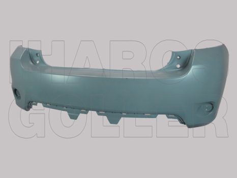 Toyota Auris 2010.03.01-2012.08.31 Hátsó lökhárító alapozott, szenzor jelöléssel (09UD)