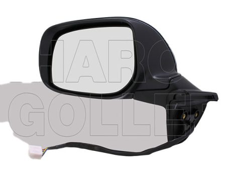 Toyota Auris 2010.03.01-2012.08.31 Visszapillantó tükör bal, elektromos  állítható, fényezendő, villogós (08G7)