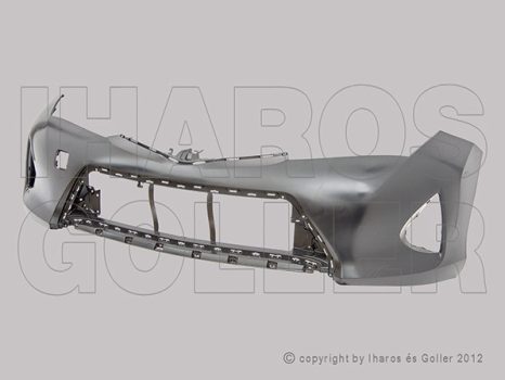 Toyota Auris 2012.09.01-2015.05.01 Első lökhárító borítás fényezendő (18EC)