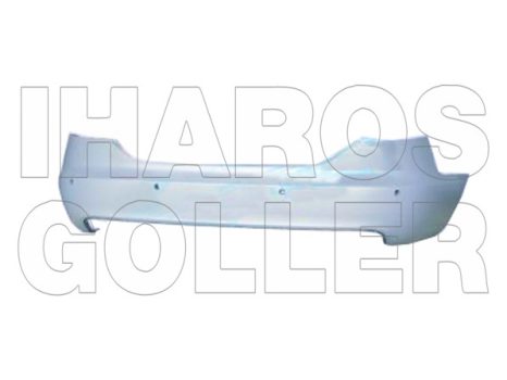 Audi A6 2004.05.01-2008.09.30 Hátsó lökhárító, tolatoradar lyukkal (limousine) (0SKT)