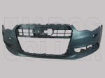   Audi A6 2011.04.01-2014.09.30 Első lökhárító alap., fsz.mosó-és szenzor lyukkal (092X)
