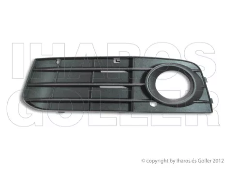 Audi A4 2007.11.01-12.01.31 Rács a lökhárítóba bal fekete (0868) Audi A4 2007.11.01-12.01.31 Rács a lökhárítóba bal fekete (0868)