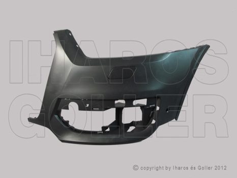 Audi Q3 2011.06.01-2014.08.30 Első lökh. sarok bal,alap.,park.rad,fsz. mosós (102B)