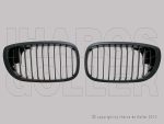   BMW 3 (E46) 2001.09.01-2005.02.28 Hűtődíszrács fekete, szett 03.03- (Coupé,Cabrio) (08H2)