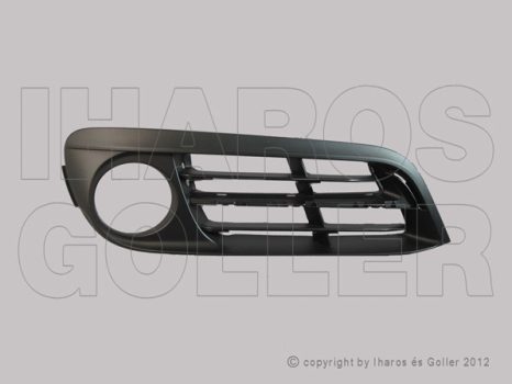 BMW 5 (F10/11) 2013.07.20-2017.01.31 Rács a lökhárítóba jobb, nyitott (LED ködlámpás) (15I9)