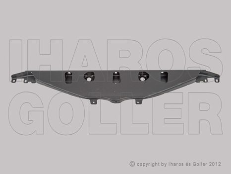 BMW 5 GT (F07) 2010.03.01- Homlokfal felsőész, 5 ajtós (alu.) (19JY)