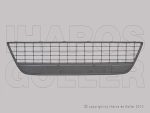   Ford Mondeo 2007.04.01-2014.12.31 Rács a lökh. közép krómkeret lyuk nélkül (1E8T)