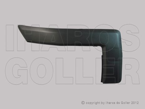 Ford Fusion 2005.10.01-2012.01.01 Első lökhárító díszléc jobb alap. +vonószemb. (0WVE)