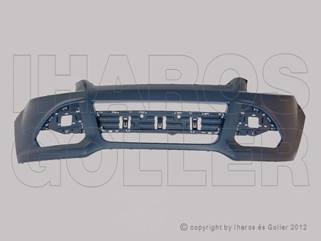 Ford Kuga 2013.01.01-2016.10.01 Első lökhárító alapozott, szenz. jel. (12P4)